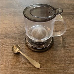 Teavana Tea Maker and Spoon